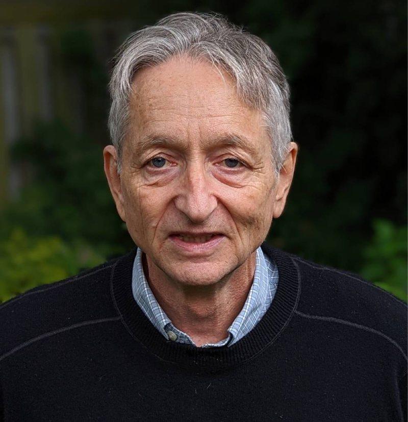 Portrait of Geoffrey Hinton